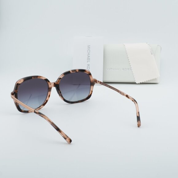 Michael Kors MK2024 316213 Sunglasses Havana/Gold Square Frame, Grey Lenses main image 4
